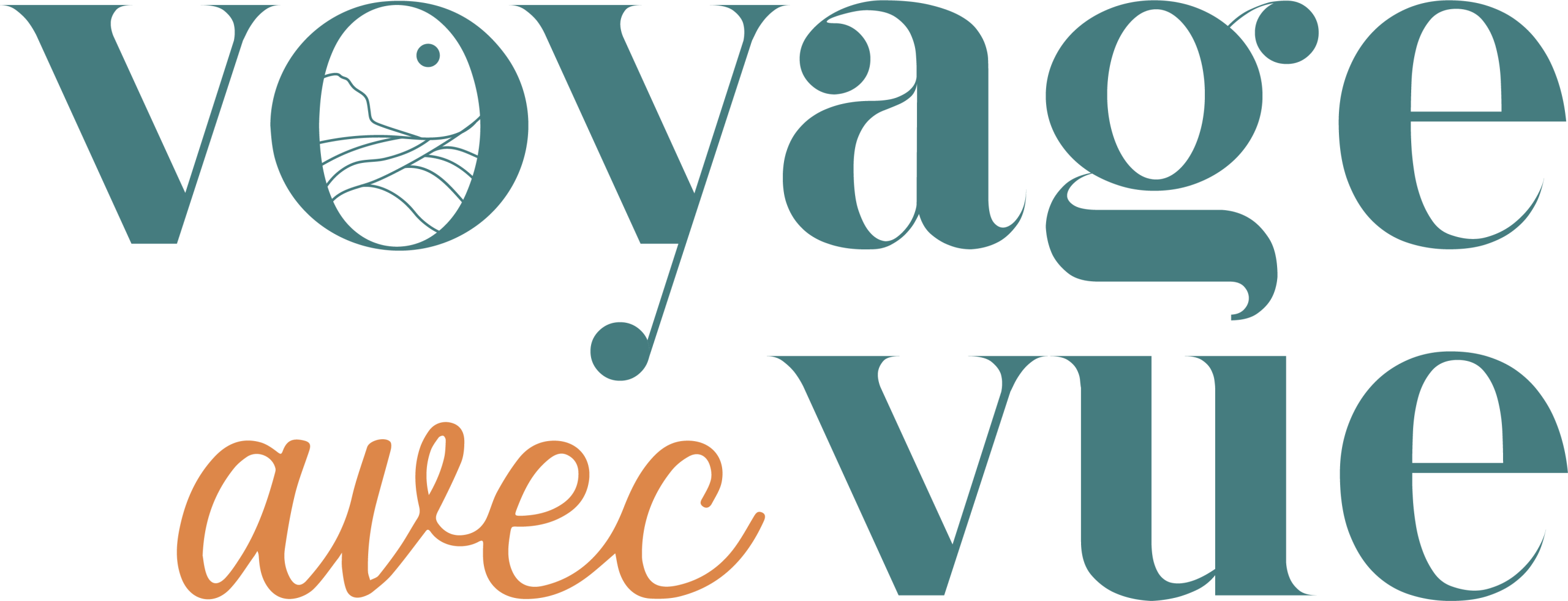 Logo complet Voyage avec Vue
