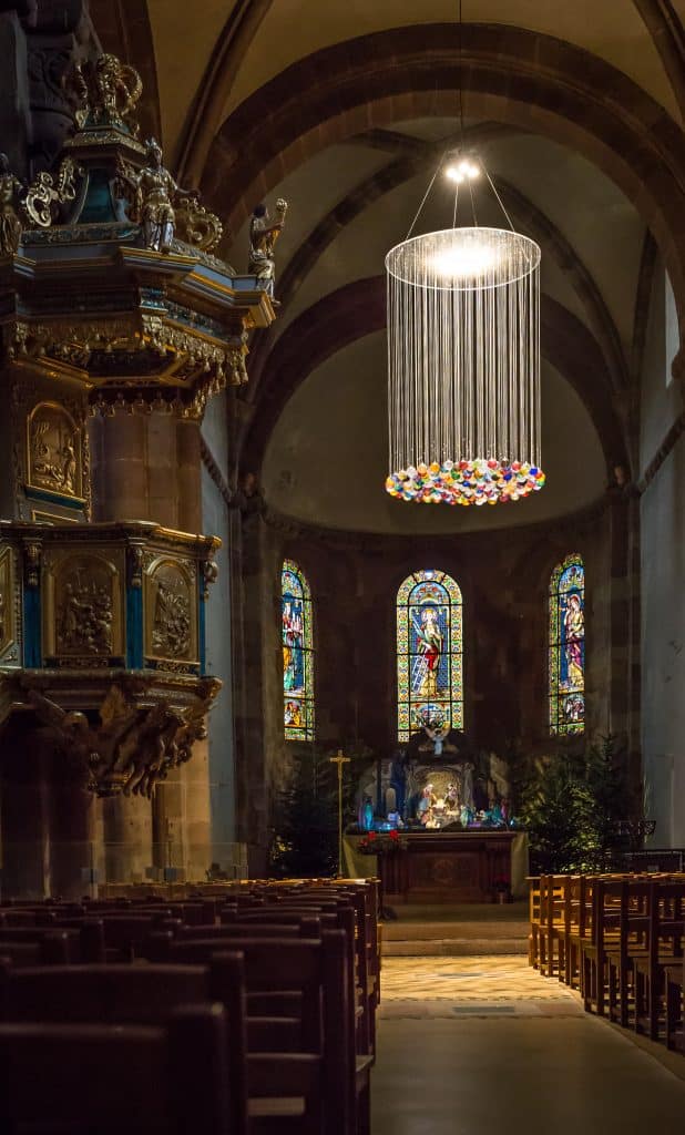 Lustre Boule Eglise Ste Foy