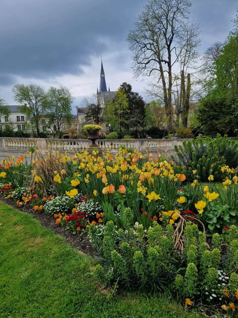 Jardin de fleur d'Épernay