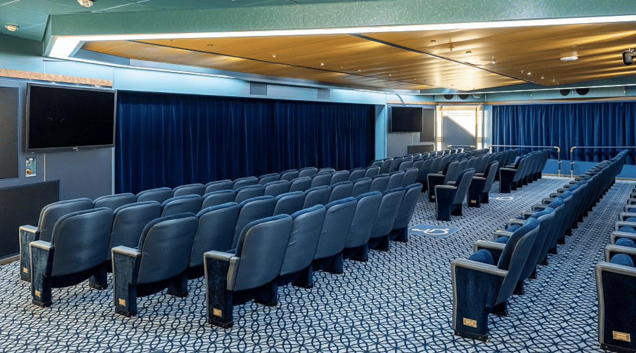 Auditorium de 5 rangés de sieges