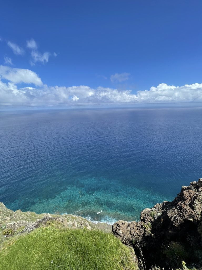 point de vue sur l'océan