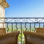 vue depuis une chambre bastide tourtour