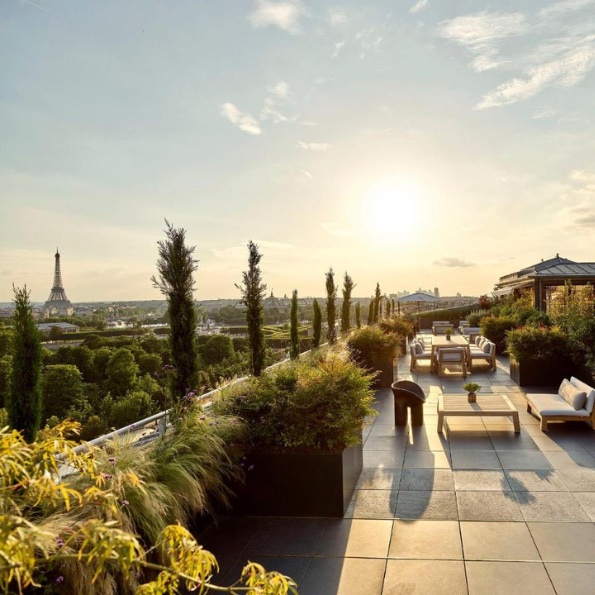 Le Meurice terrasse