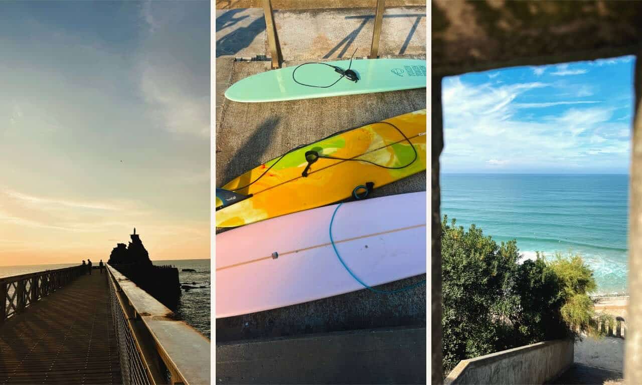 différents points de vue sur le pays basque (côté france)